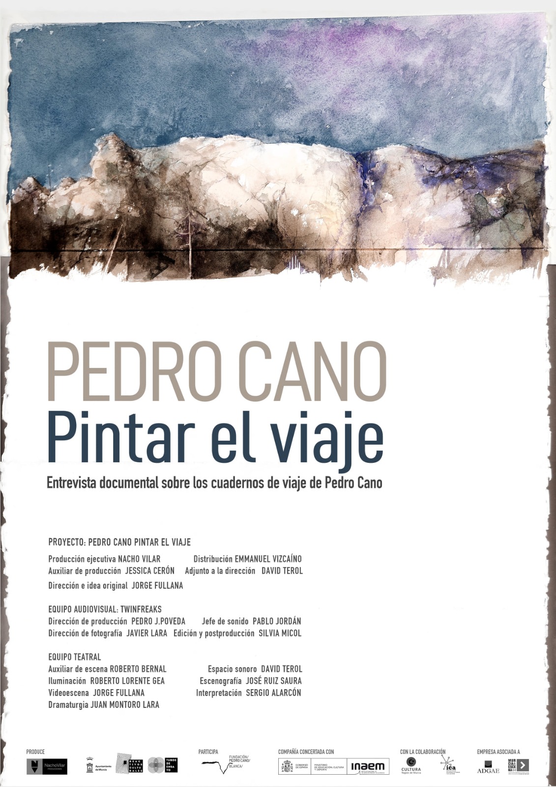 PEDRO CANO, PINTAR EL VIAJE